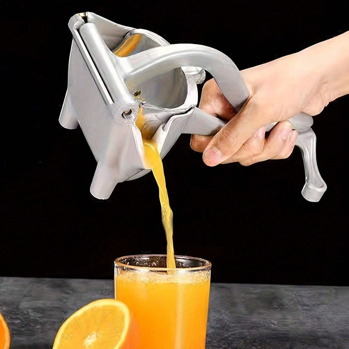 Kitchen Appliances For Gift - Large Manual Juicer, Multi-Function Hand Press