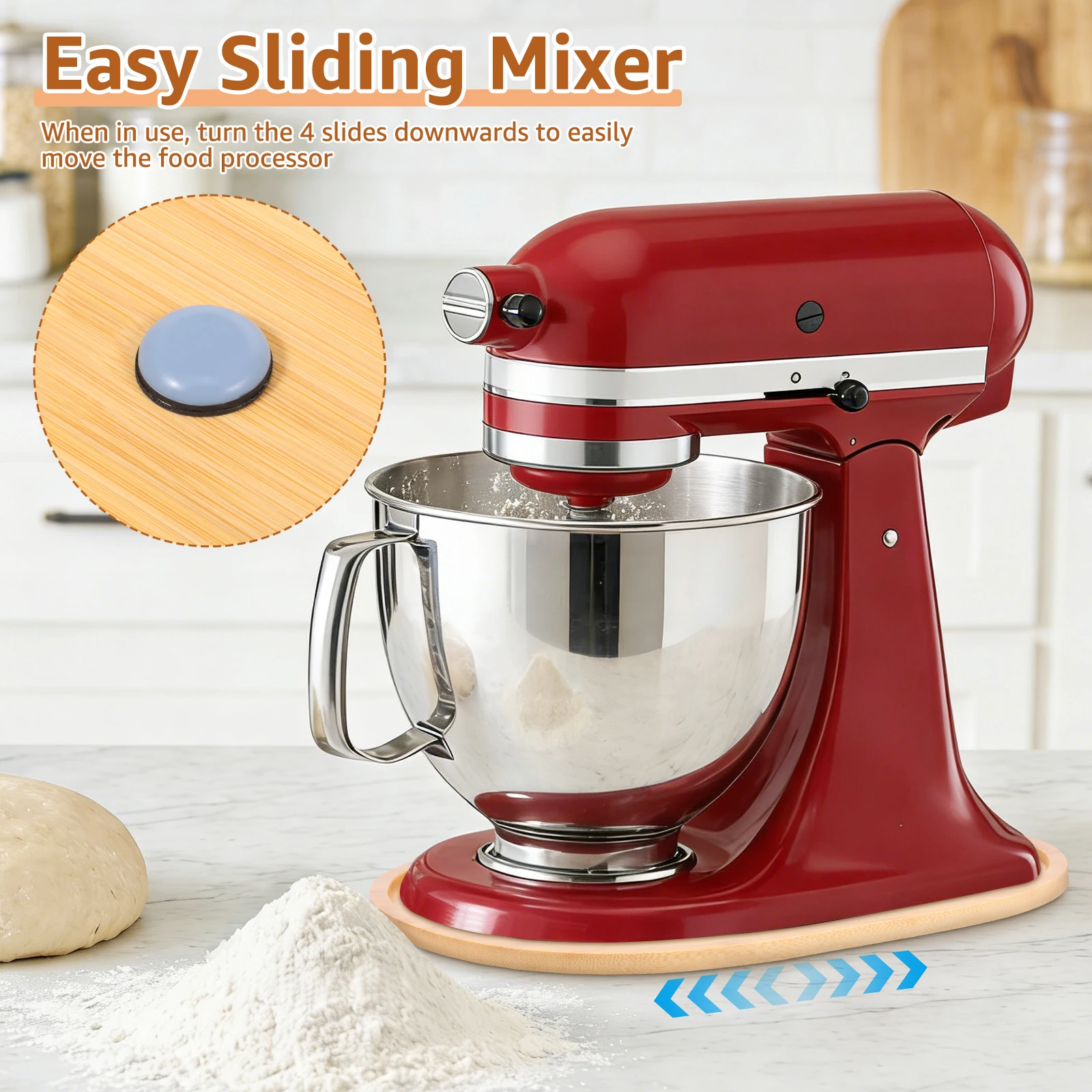 Bamboo Mixer Slider for Kitche – Kitchen Appliances Kitchenaid Bewertung und Preis