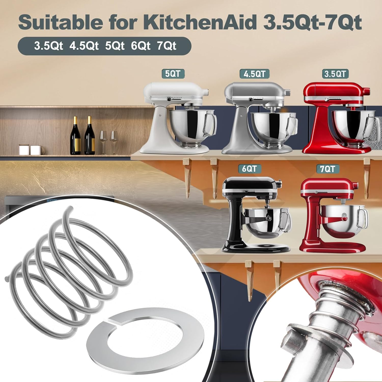 2024 new Stainless Steel Sprin – Kitchen Appliances Kitchenaid Bewertung und Preis