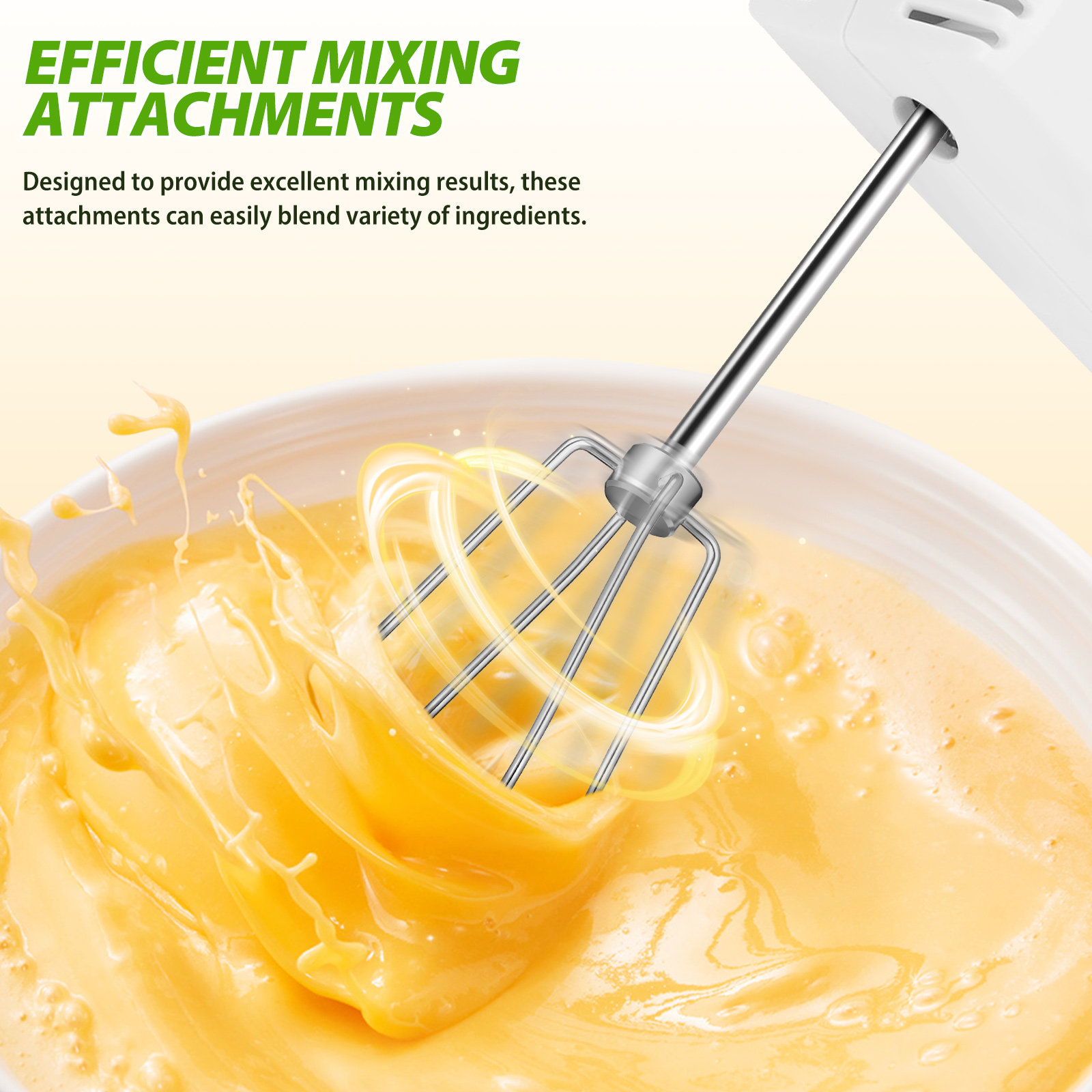 2 Pcs Whisk Electric Mixer Par – Hand Mixer Electric Bewertung und Preis