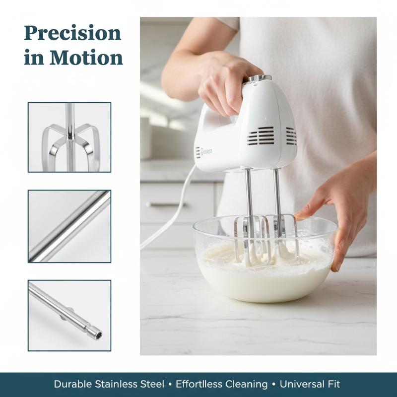1/2pcs Hand Mixer Beaters Atta – Hand Mixer Electric Bewertung und Preis