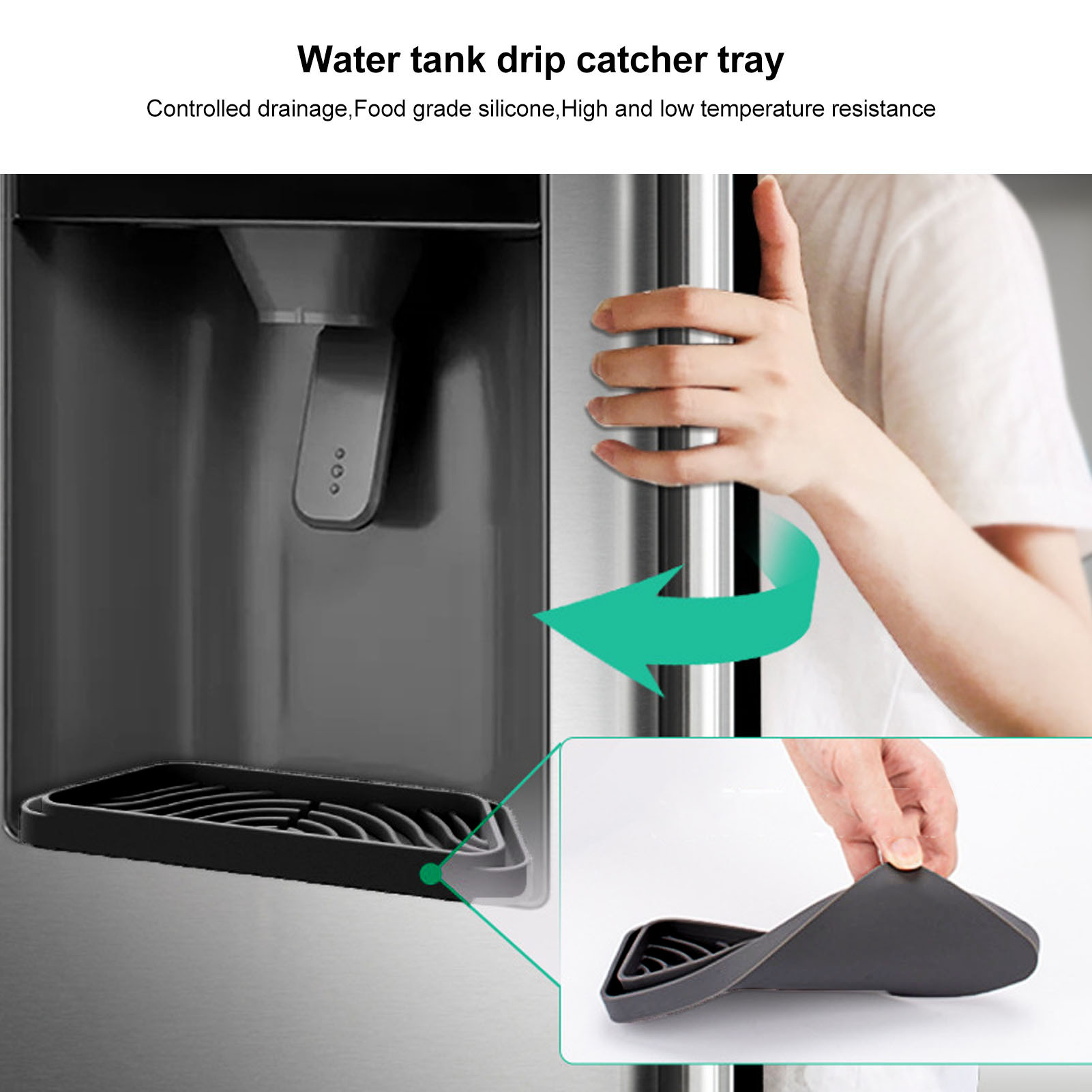 2Pcs Trapezoidal Silicone Refr – Kitchen Appliances List Bewertung und Preis
