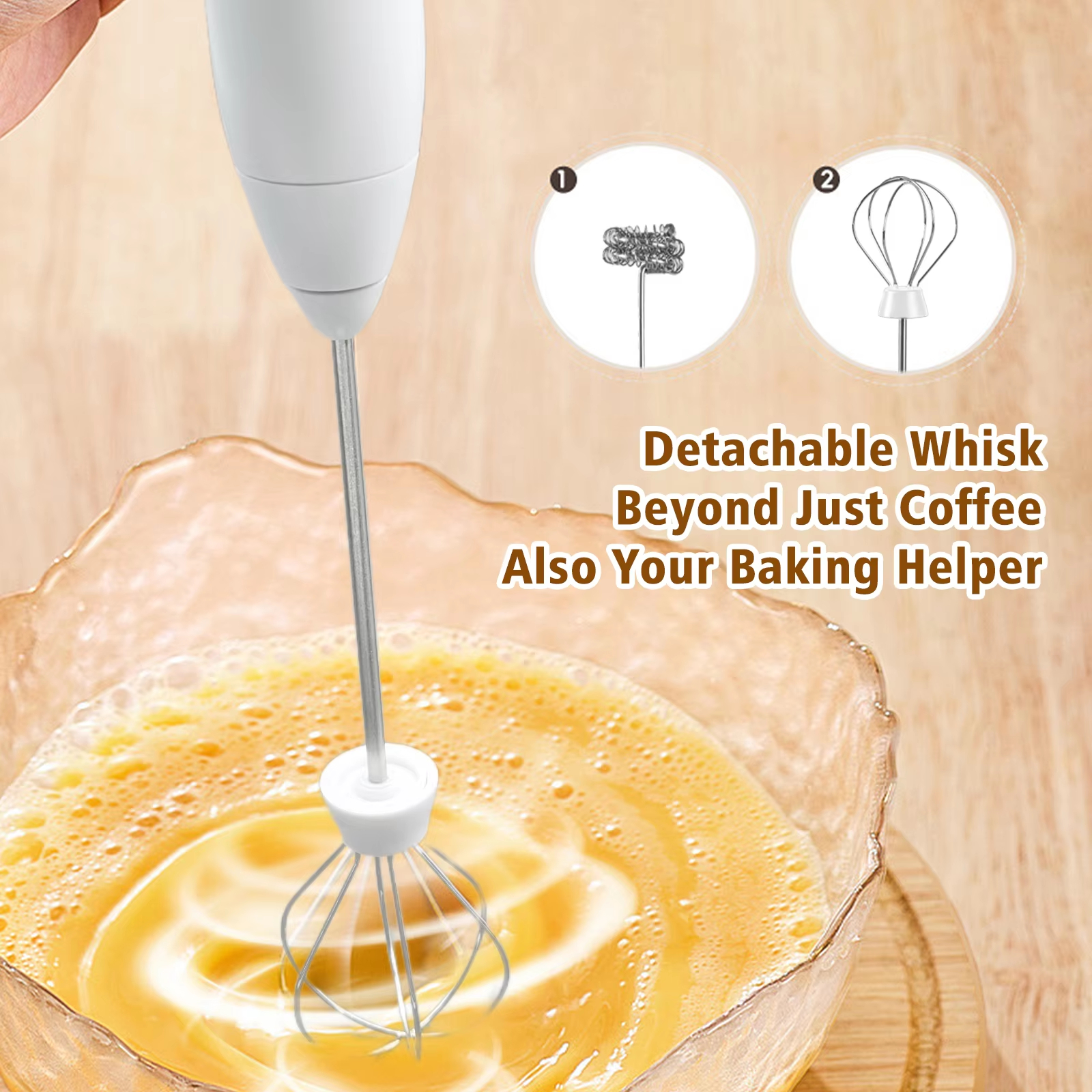 Wireless Electric Milk Mixer - – Hand Mixer Electric Bewertung und Preis