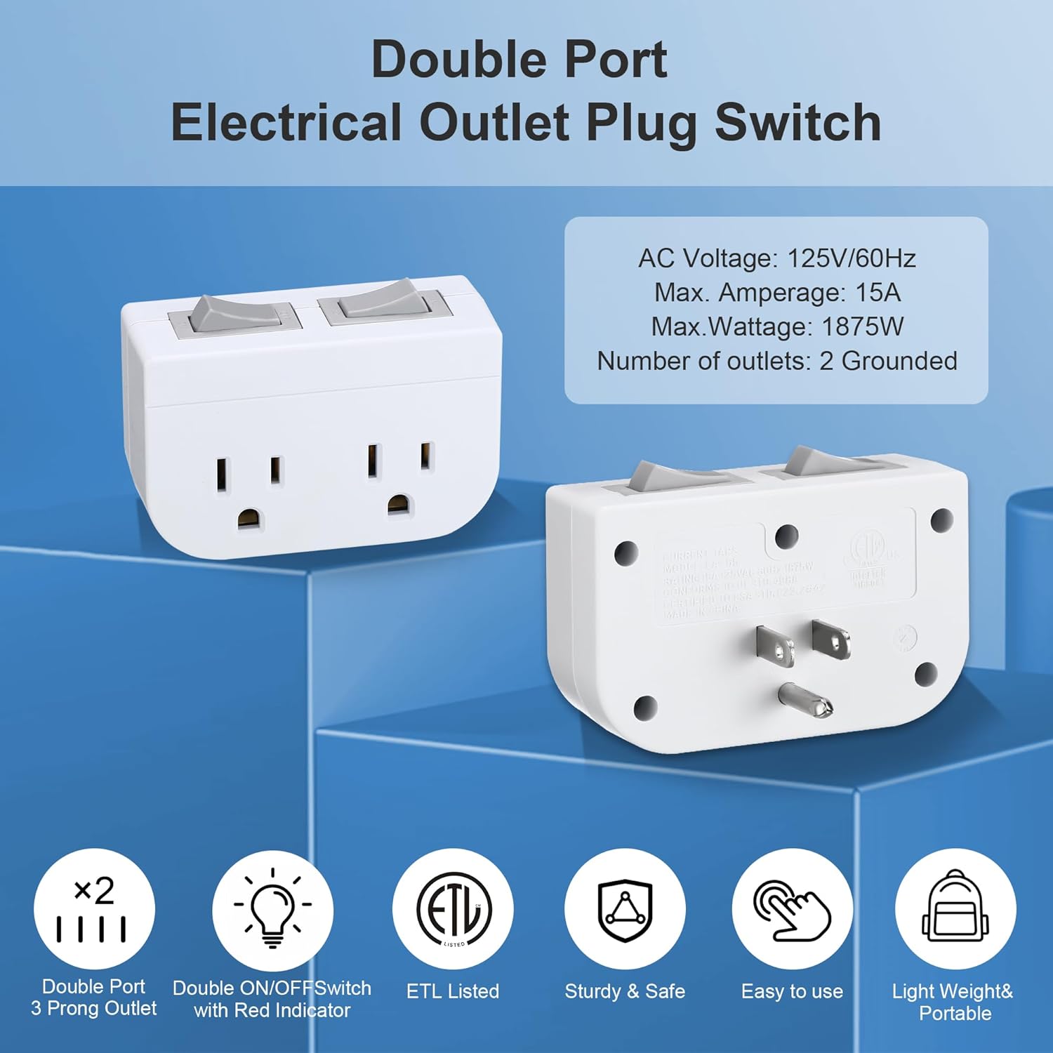 Grounded Double Outlet Power A – Kitchen Appliances Outlet Bewertung und Preis
