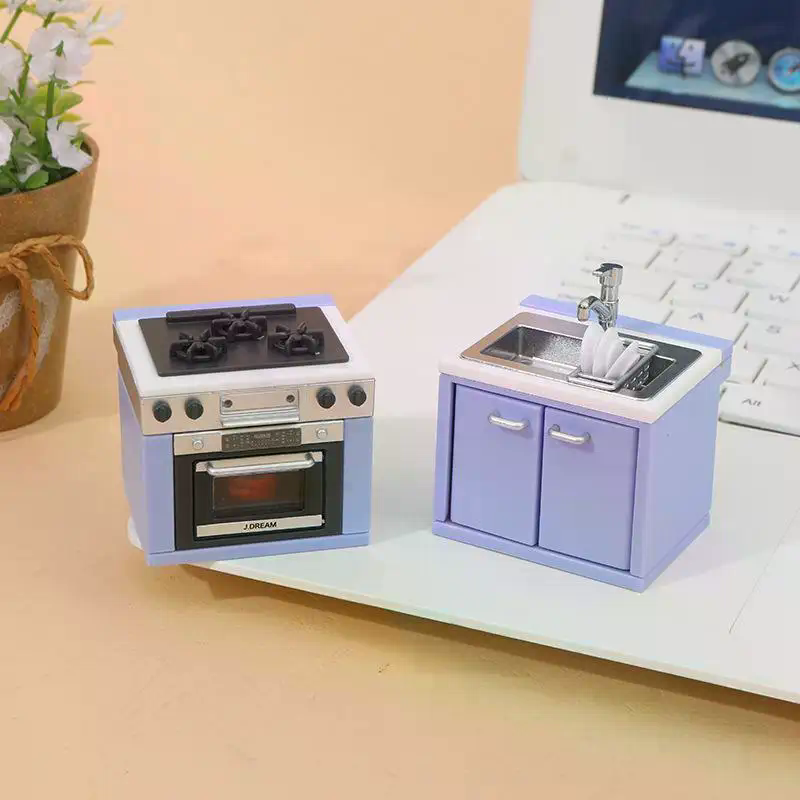 NEW 1 Set Dollhouse Simulation – Kitchen Appliances Gas Stove Bewertung und Preis