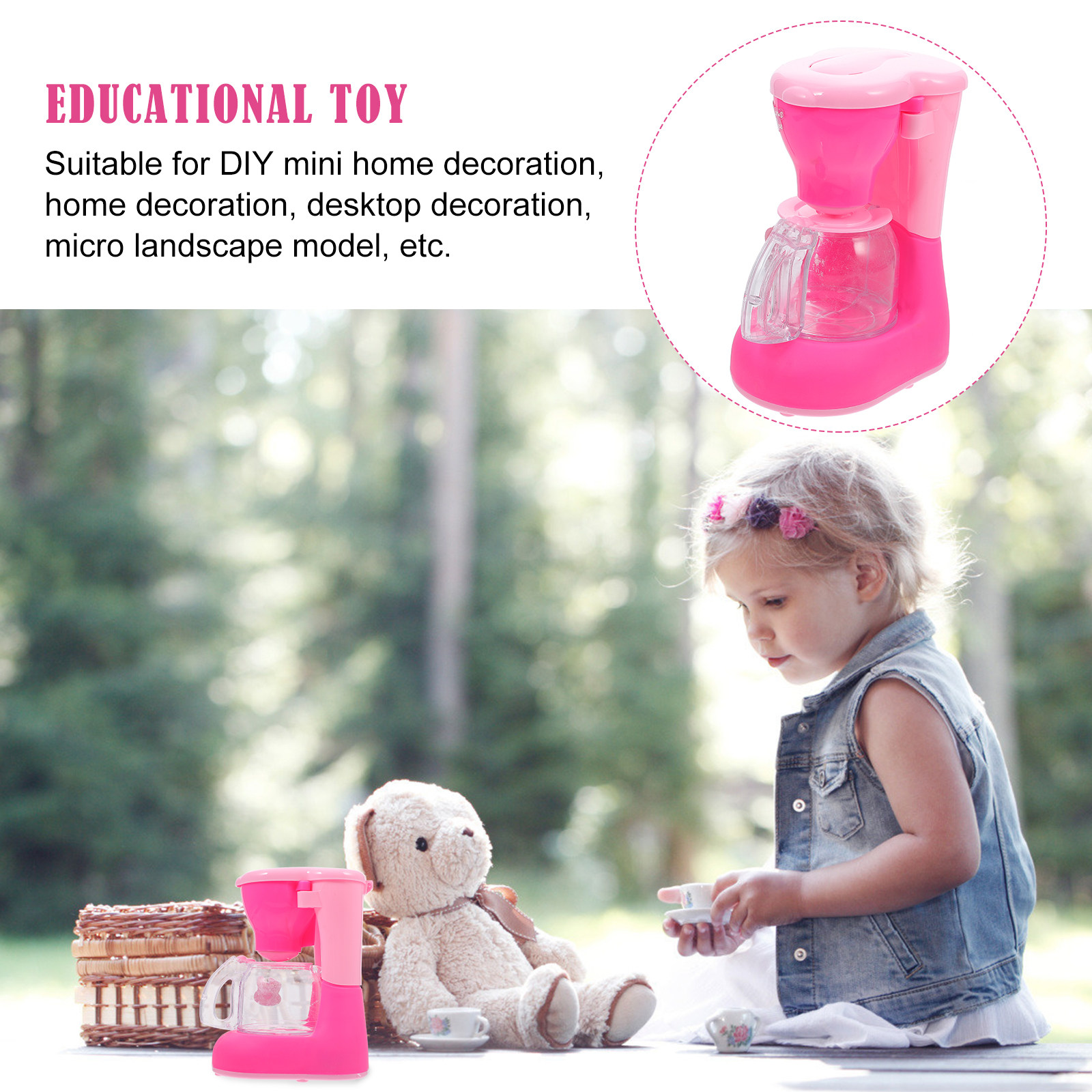 1Pcs Mini Coffee Machine Kids  – Kitchen Appliances For Gift Bewertung und Preis