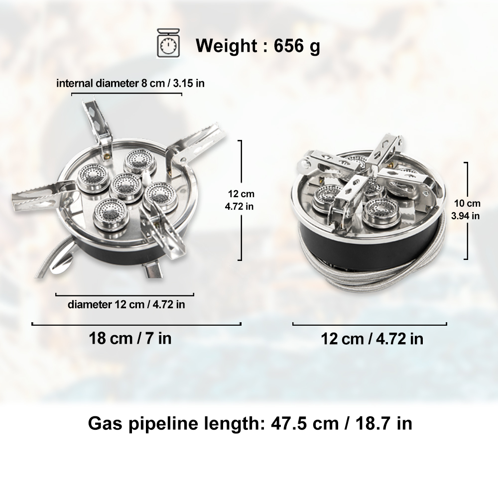 Widesea Camping 8800W Gas Stov – Kitchen Appliances Gas Stove Bewertung und Preis