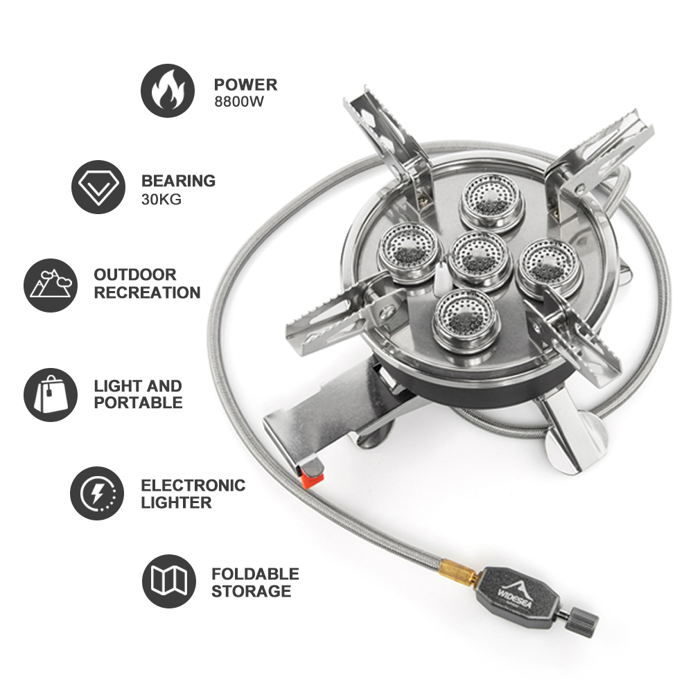 Widesea Camping 8800W Gas Stov – Kitchen Appliances Gas Stove Bewertung und Preis