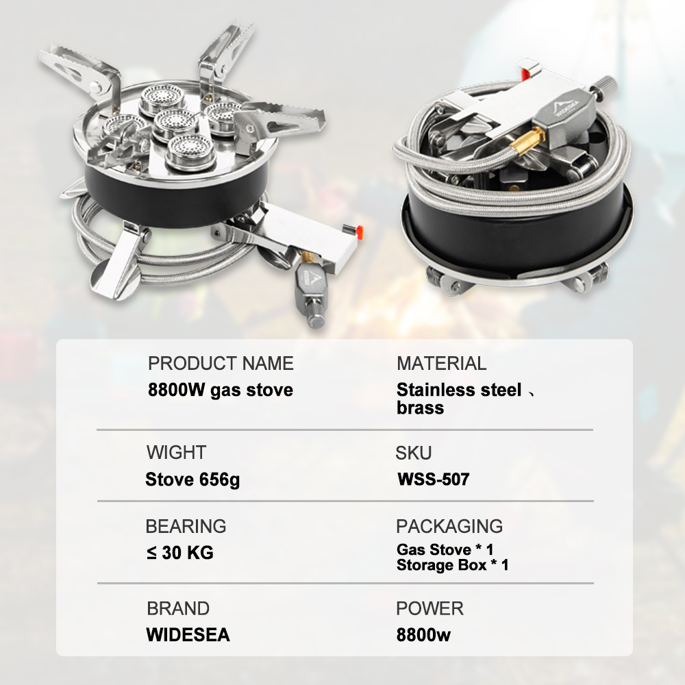 Widesea Camping 8800W Gas Stov – Kitchen Appliances Gas Stove Bewertung und Preis