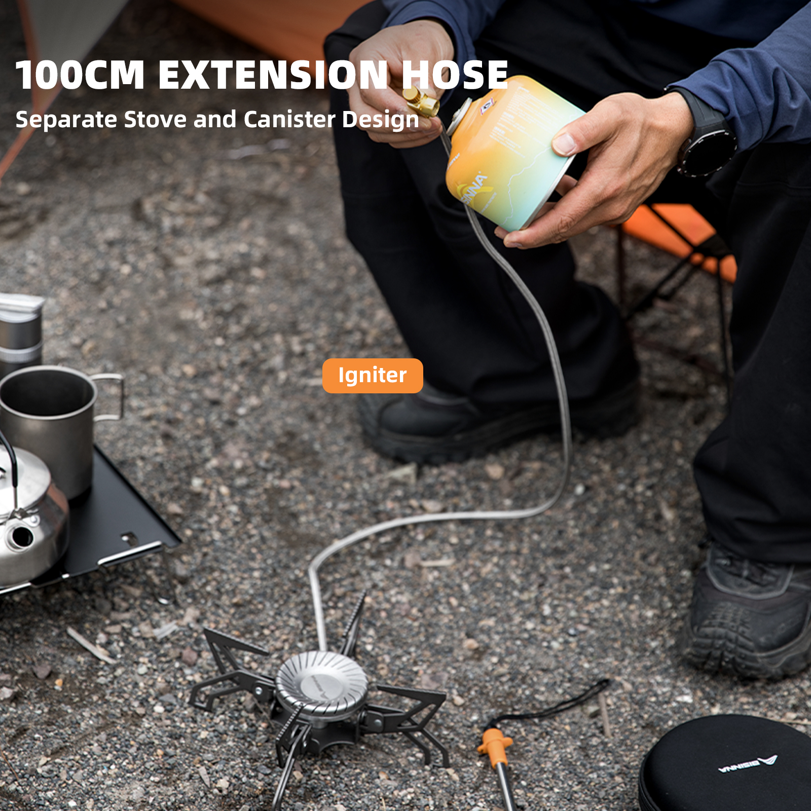 BISINNA Camping Stove 4000W Hi – Kitchen Appliances Gas Stove Bewertung und Preis