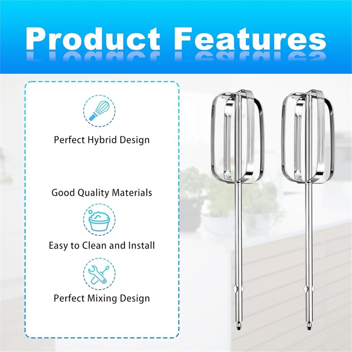 2pcs Hand Mixer Beaters Attach – Hand Mixer Electric Bewertung und Preis