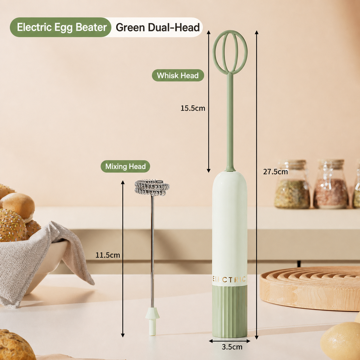 Wireless Electric Egg Beater L – Hand Mixer Electric Bewertung und Preis
